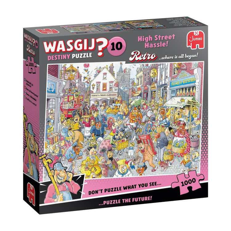 Puzzle wasgij retro destiny 10 chaos dans la rue commerçante (1000) | 2 pièces