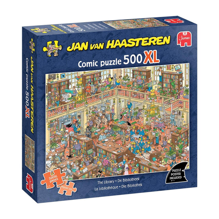 Jumbo jvh la bibliothèque 500 pièces xl