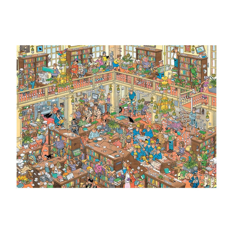 Jumbo jvh la bibliothèque 500 pièces xl