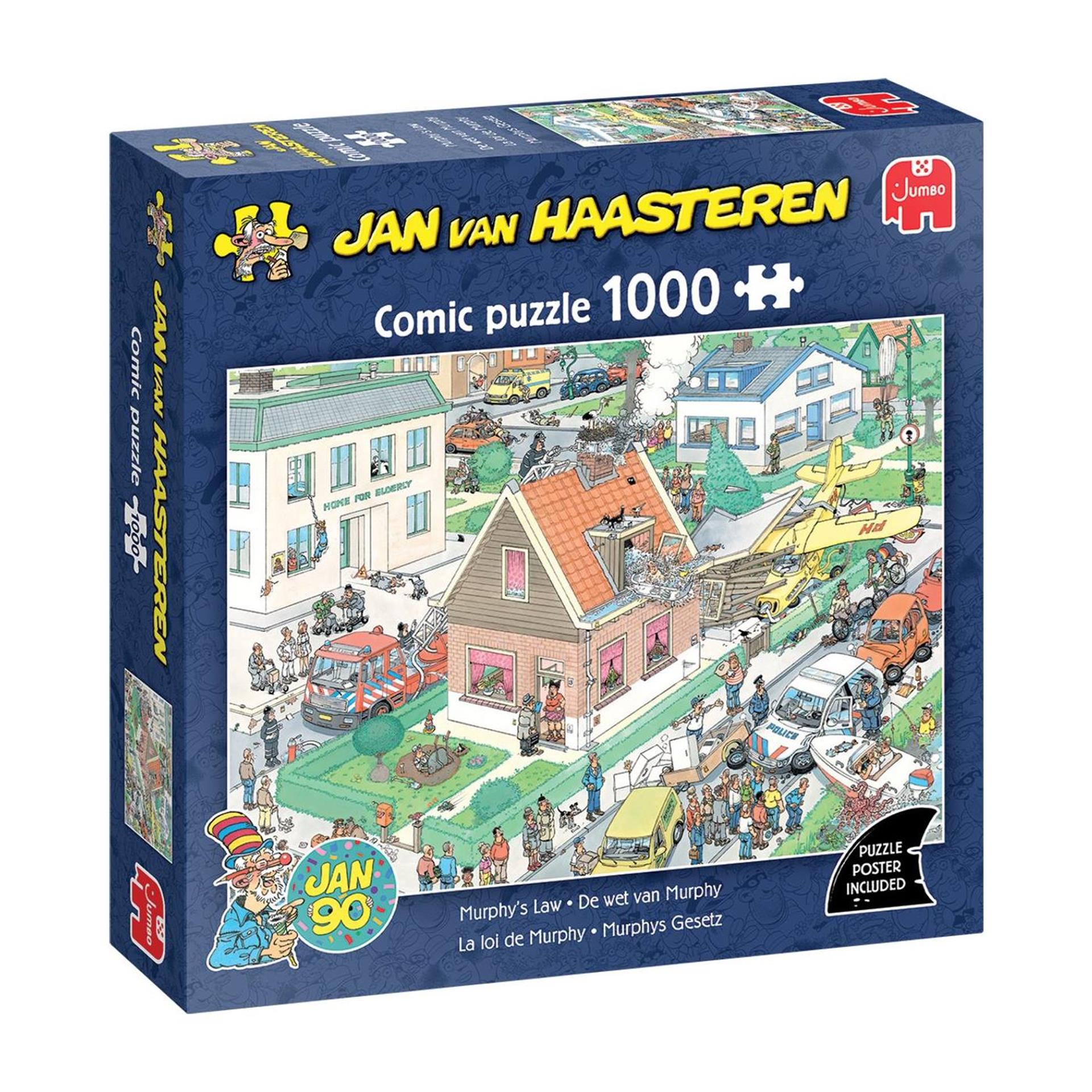 Puzzle Jan van Haasteren - Loi de Murphy - 1000 pcs.