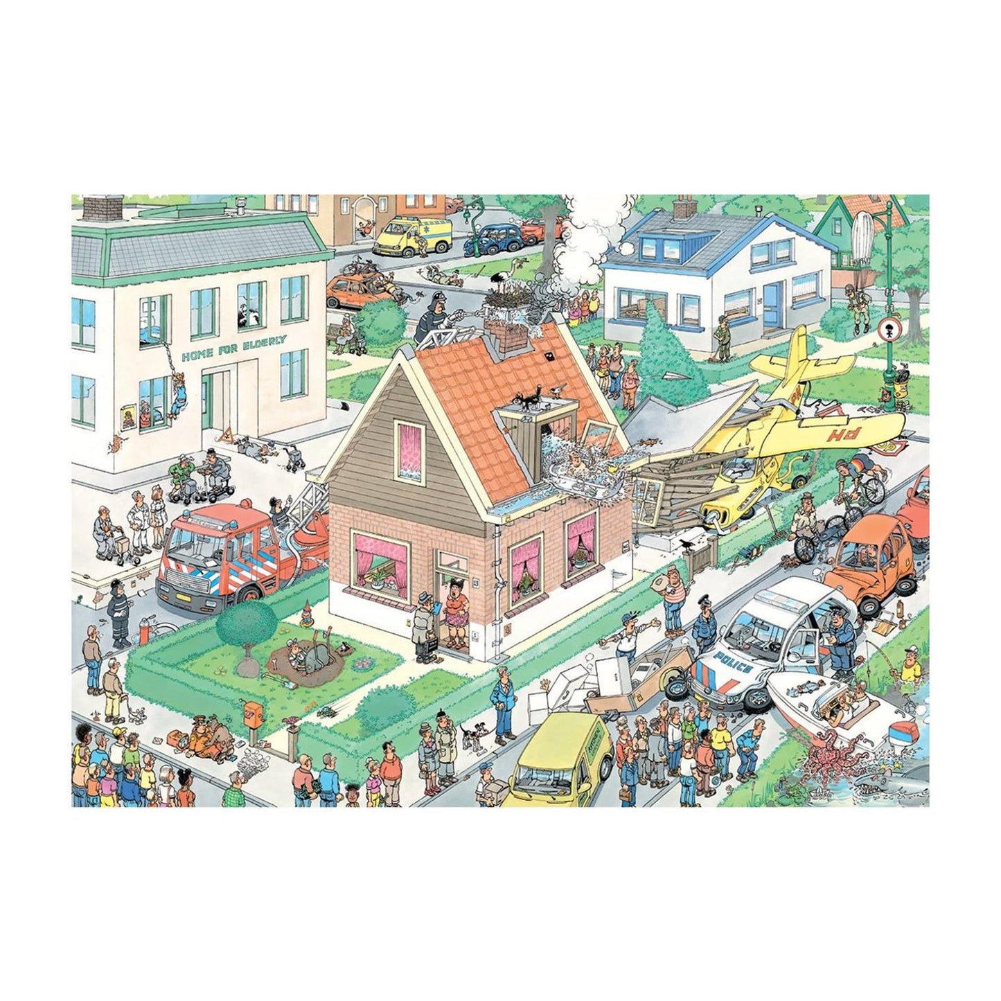 Puzzle Jan van Haasteren - Loi de Murphy - 1000 pcs.