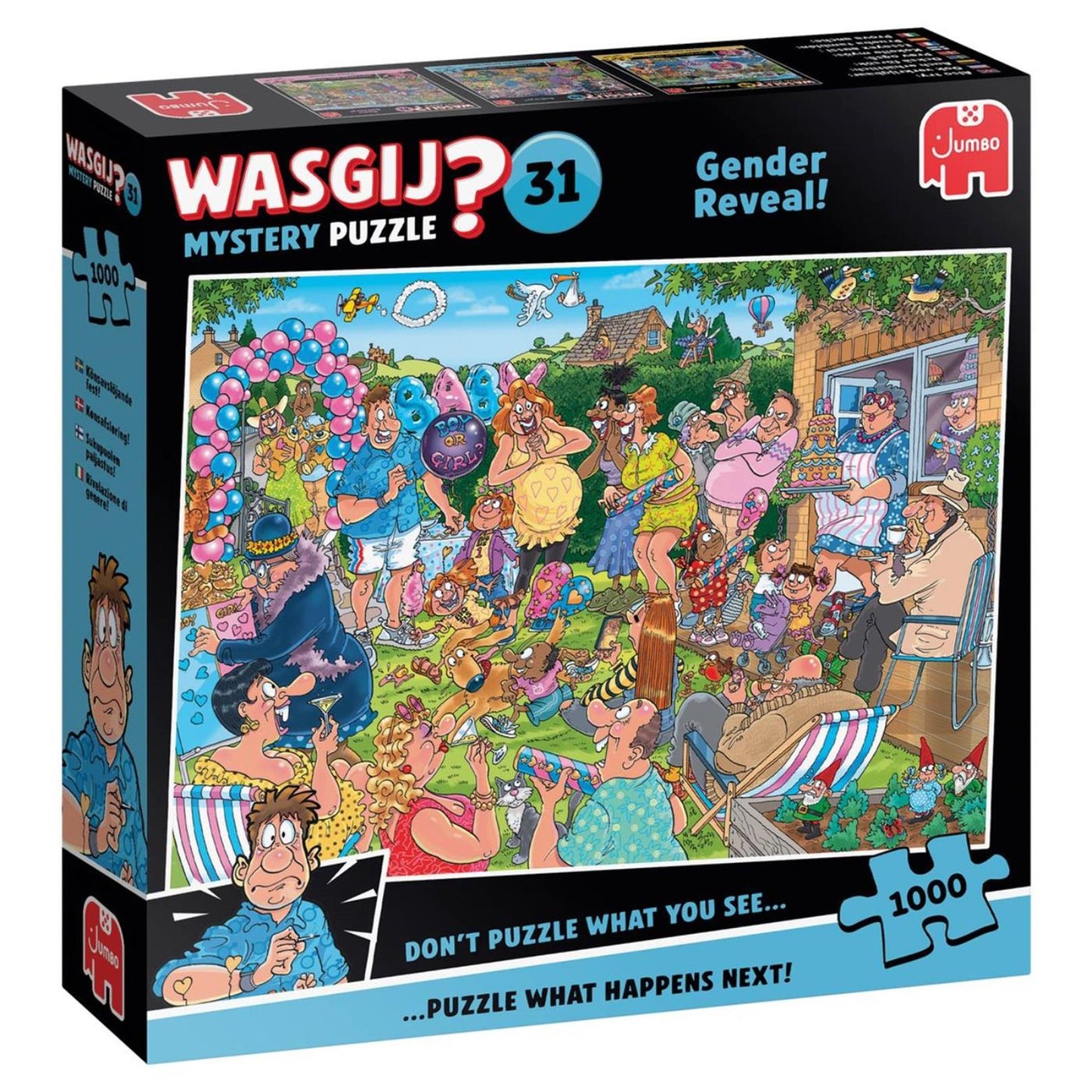 Jumbo wasgij mystère 31 genre 1000 pièces