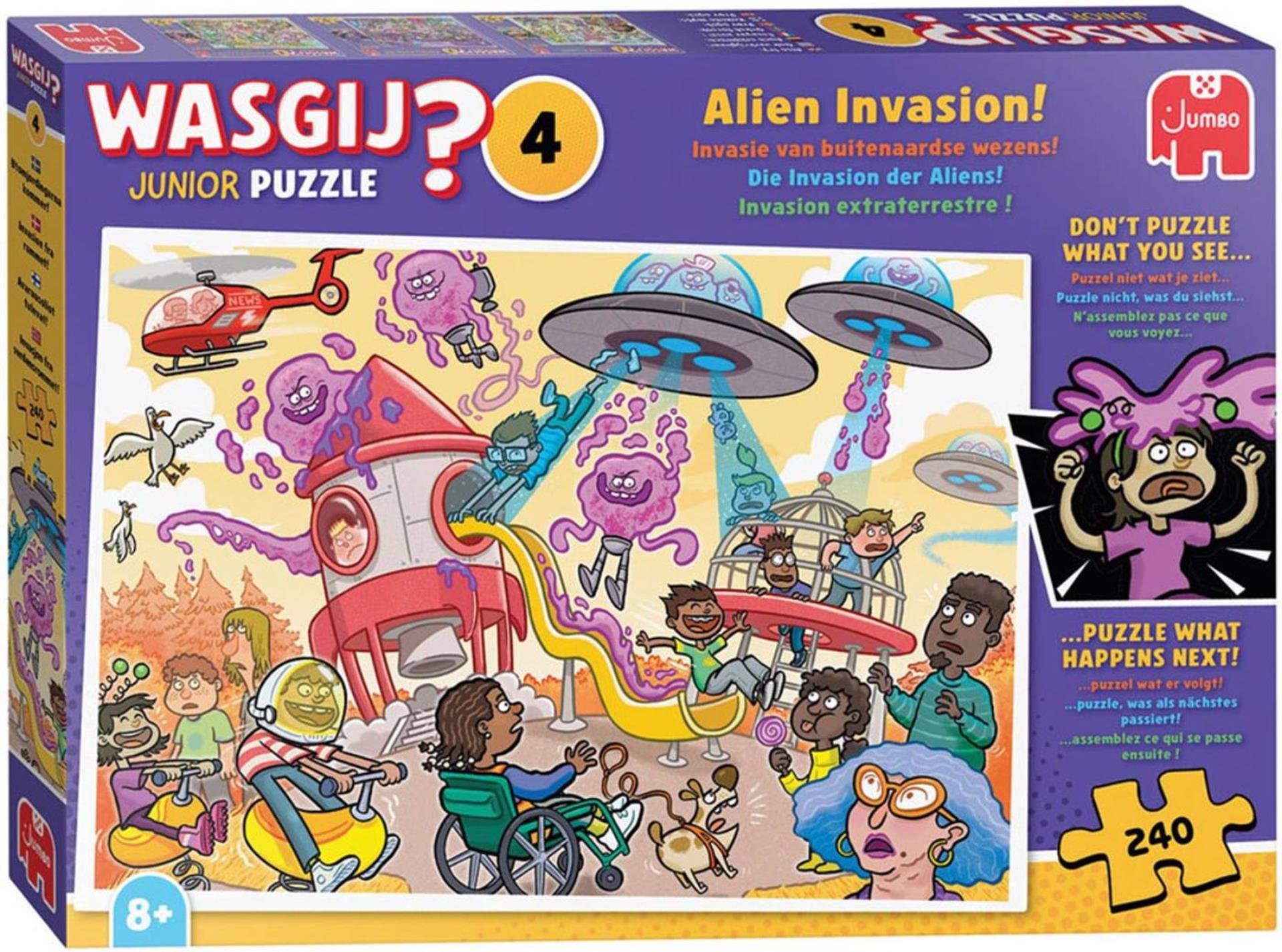 Jumbo wasgij junior 4 invasion 240 pièces