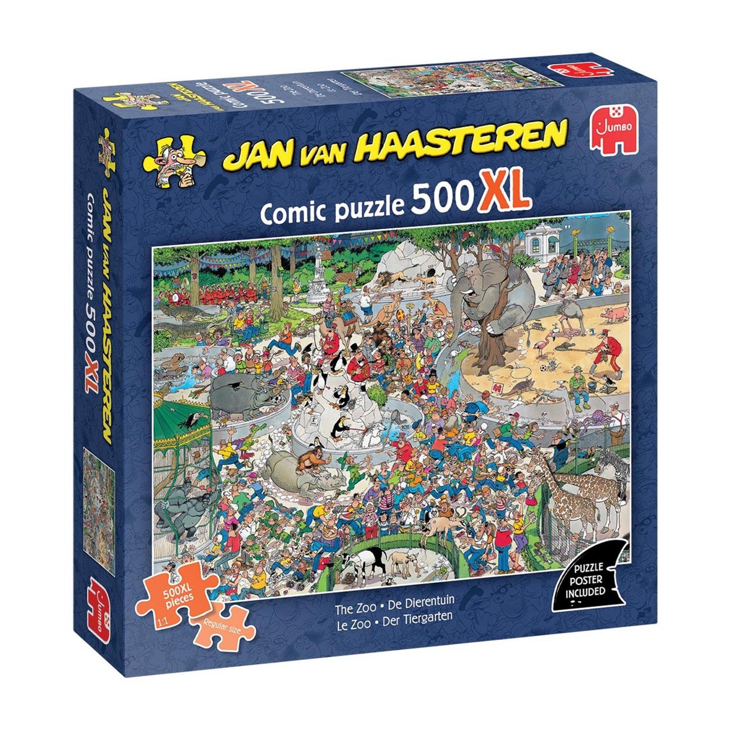 Jumbo jvh le zoo 500 pièces xl