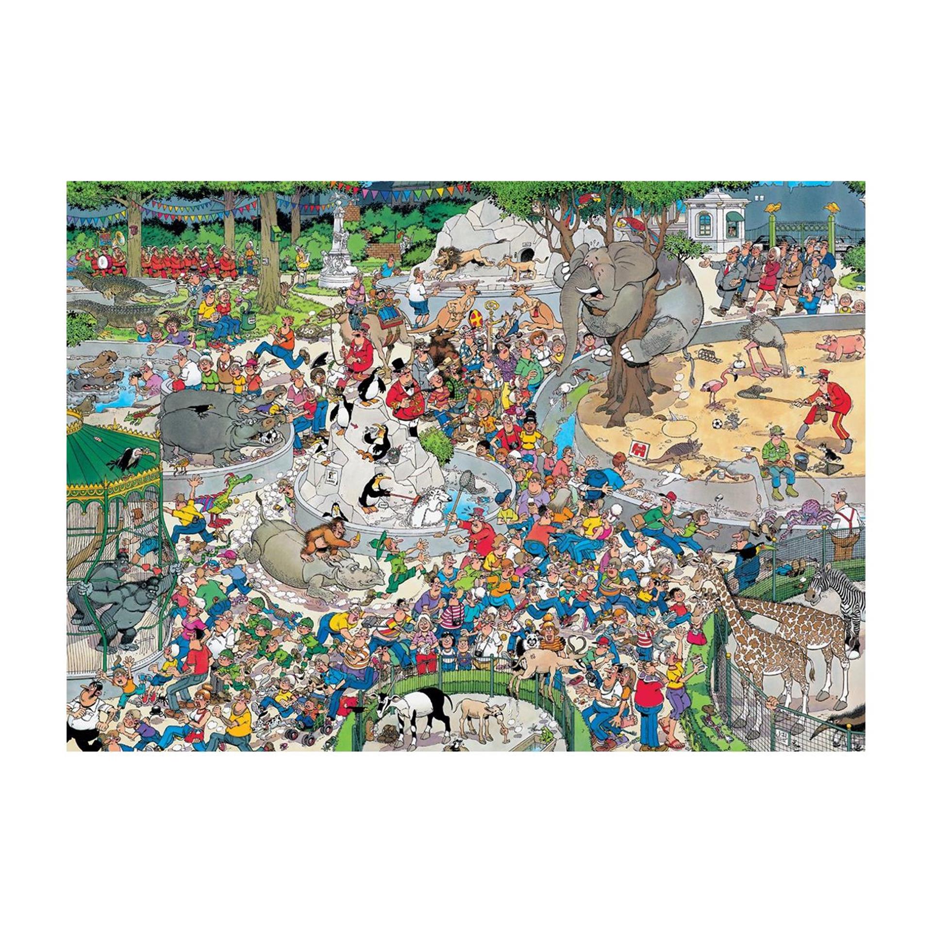 Jumbo jvh le zoo 500 pièces xl