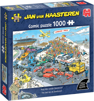 Jan van Haasteren - encore un tour de Zandvoort - 1000 pièces