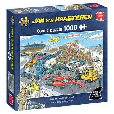 Jan van Haasteren - encore un tour de Zandvoort - 1000 pièces