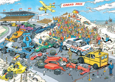 Jan van Haasteren - encore un tour de Zandvoort - 1000 pièces