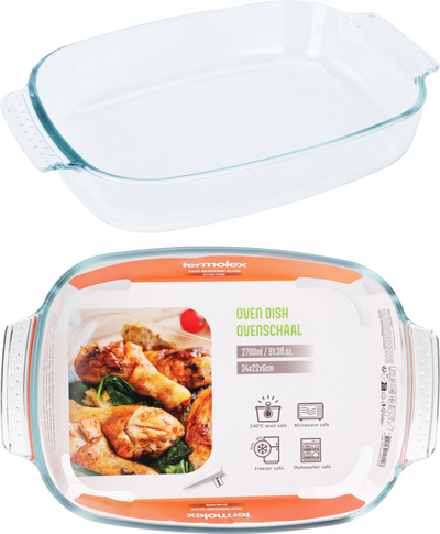 Verre à plat à cuisson 2700 ml