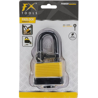 Cadenas Fx tools avec clé noir jaune