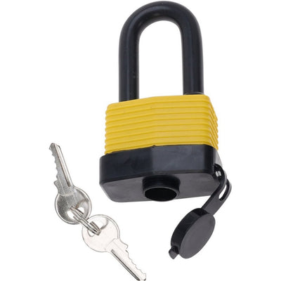 Cadenas Fx tools avec clé noir jaune