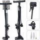 Excellente pompe à vélo d'articles ménagers debout 60cm noir