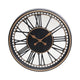 Autres marques horloge murale analogique 49,5 cm or noir