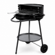 BBQ collection barbecue au charbon de bois style grill avec roulettes barbecue bouilloire compact 51cm