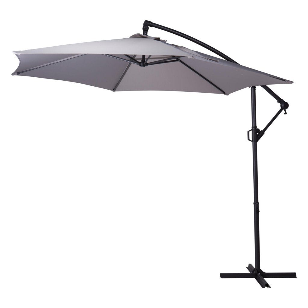 Parasol suspendu autres marques 300 cm gris