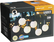 Guirlande lumineuse LED solaire de jardin Pro, 20 lampes blanc chaud, 5,7 mètres d'éclairage extérieur à énergie solaire - afbeelding 1