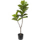Autres marques plante artificielle ficus 60x155 cm vert