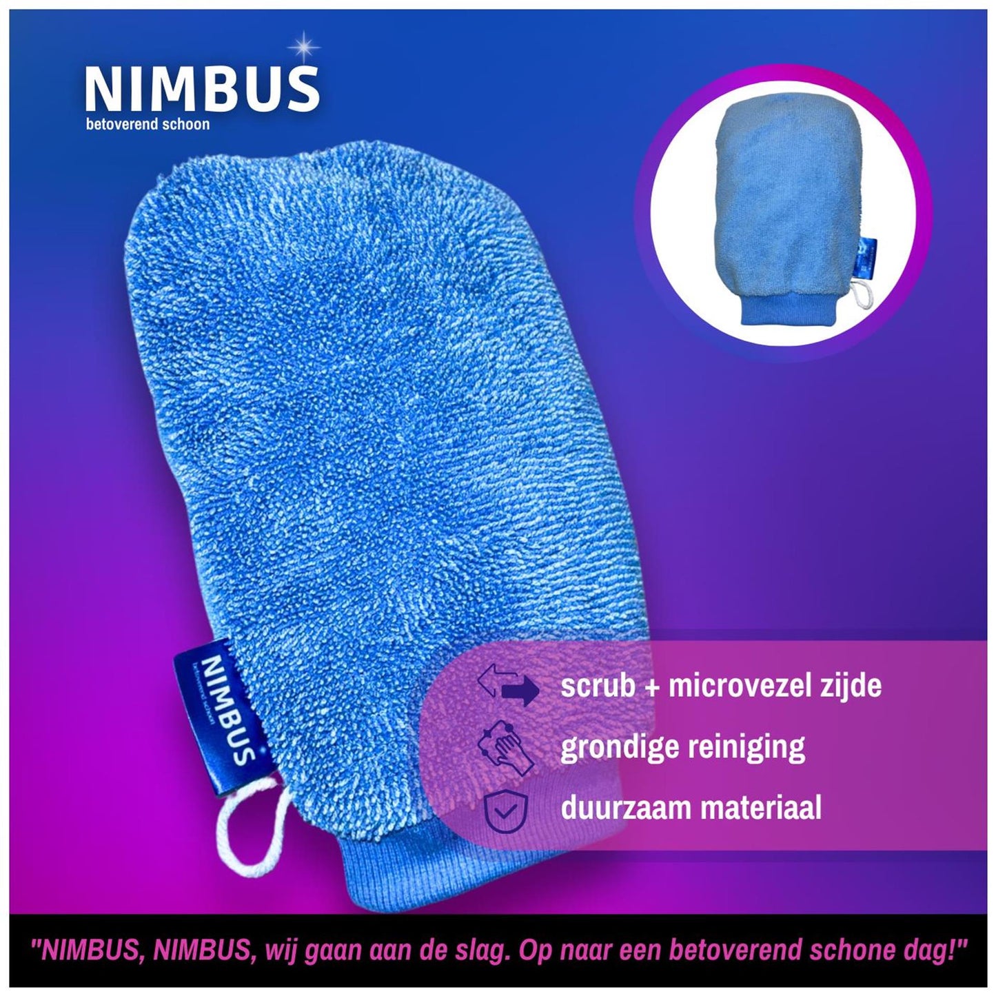 Gant de nettoyage magique Nimbus