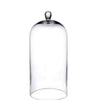 Idées pour les saisons grande cloche en verre avec bouton ø13xh30cm