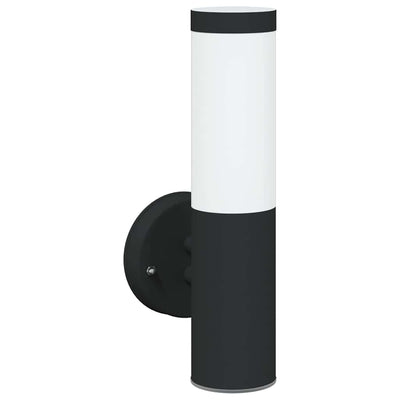 Applique d'extérieur Vidaxx noire 15 x 7,5 x 33 cm