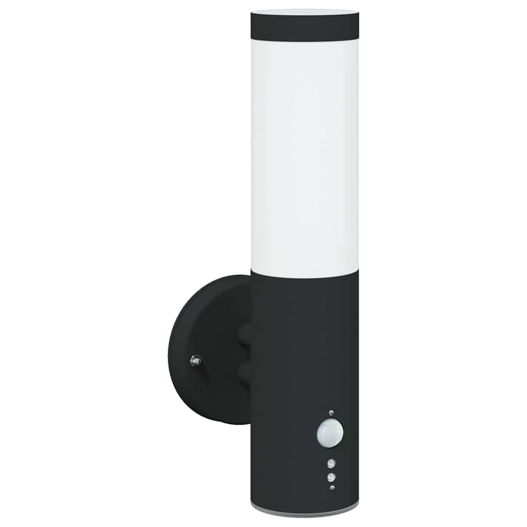 Applique d'extérieur Vidaxx noire 15 x 7,5 x 33 cm