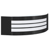 Applique d'extérieur Vidaxx noire 32 x 10 x 10 cm