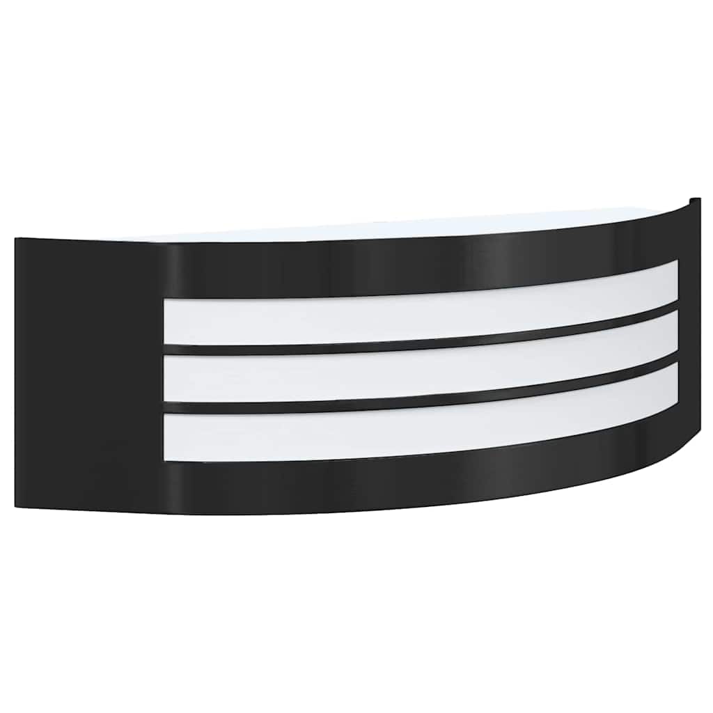 Applique d'extérieur Vidaxx noire 32 x 10 x 10 cm