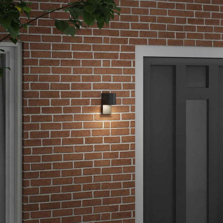 Vidaxx applique d'extérieur noir 12 x 7 x 15 cm acier inoxydable