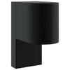 Vidaxx applique d'extérieur noir 12 x 7 x 15 cm acier inoxydable