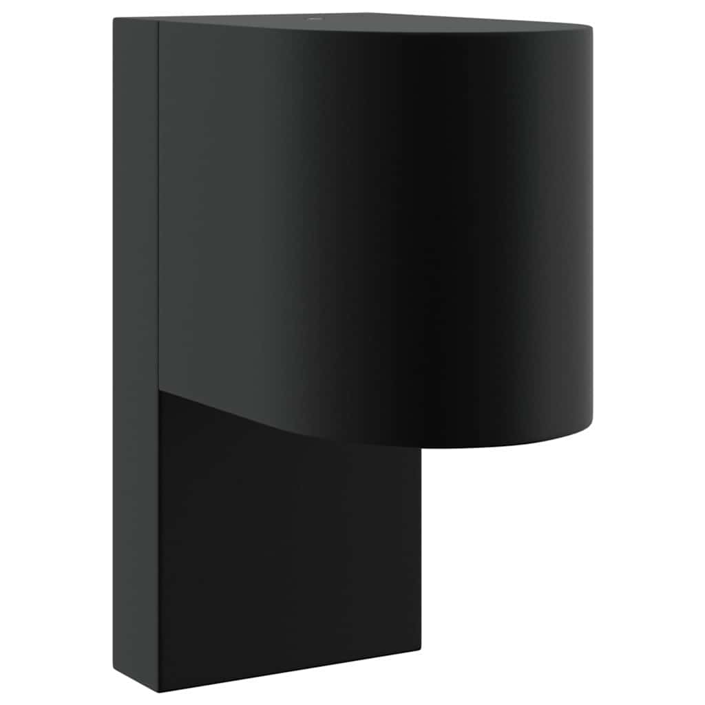 Vidaxx applique d'extérieur noir 12 x 7 x 15 cm acier inoxydable