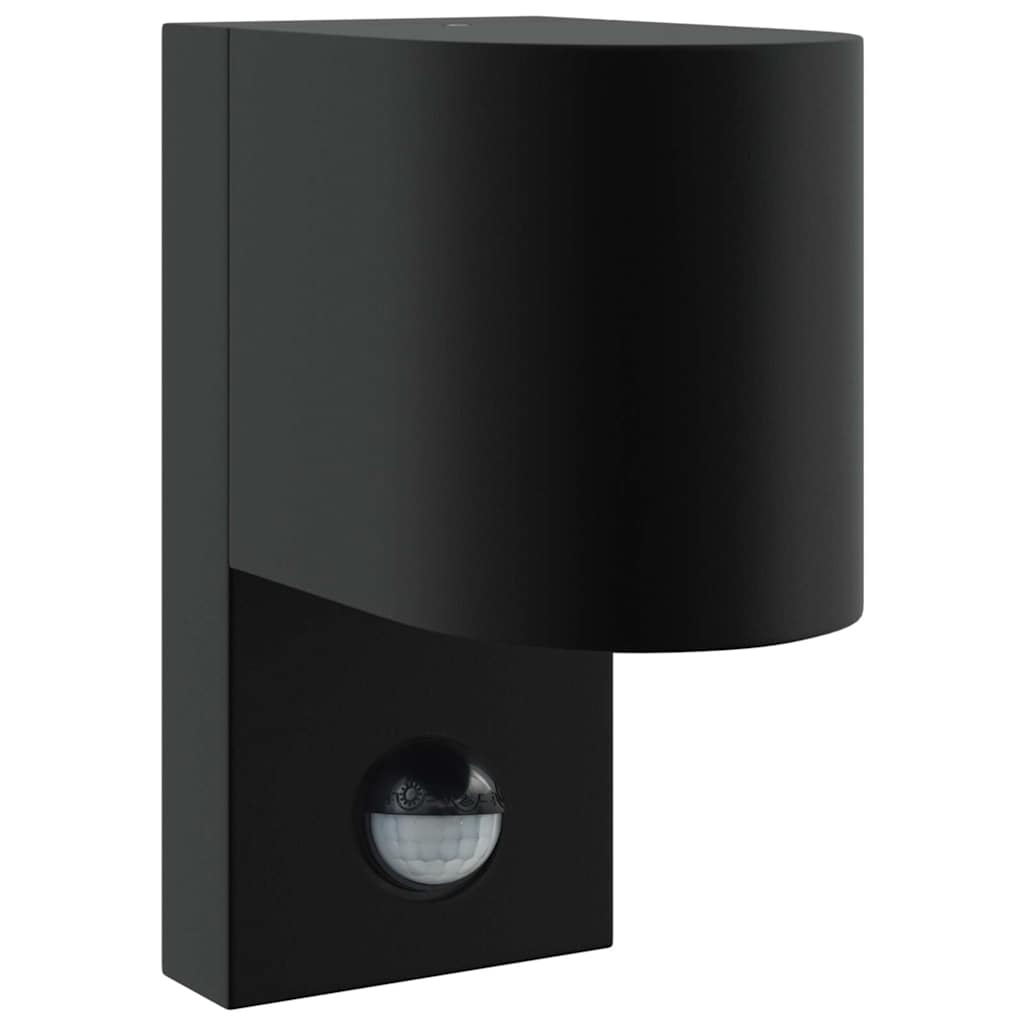 Vidaxx applique d'extérieur noir 12 x 7 x 15 cm acier inoxydable