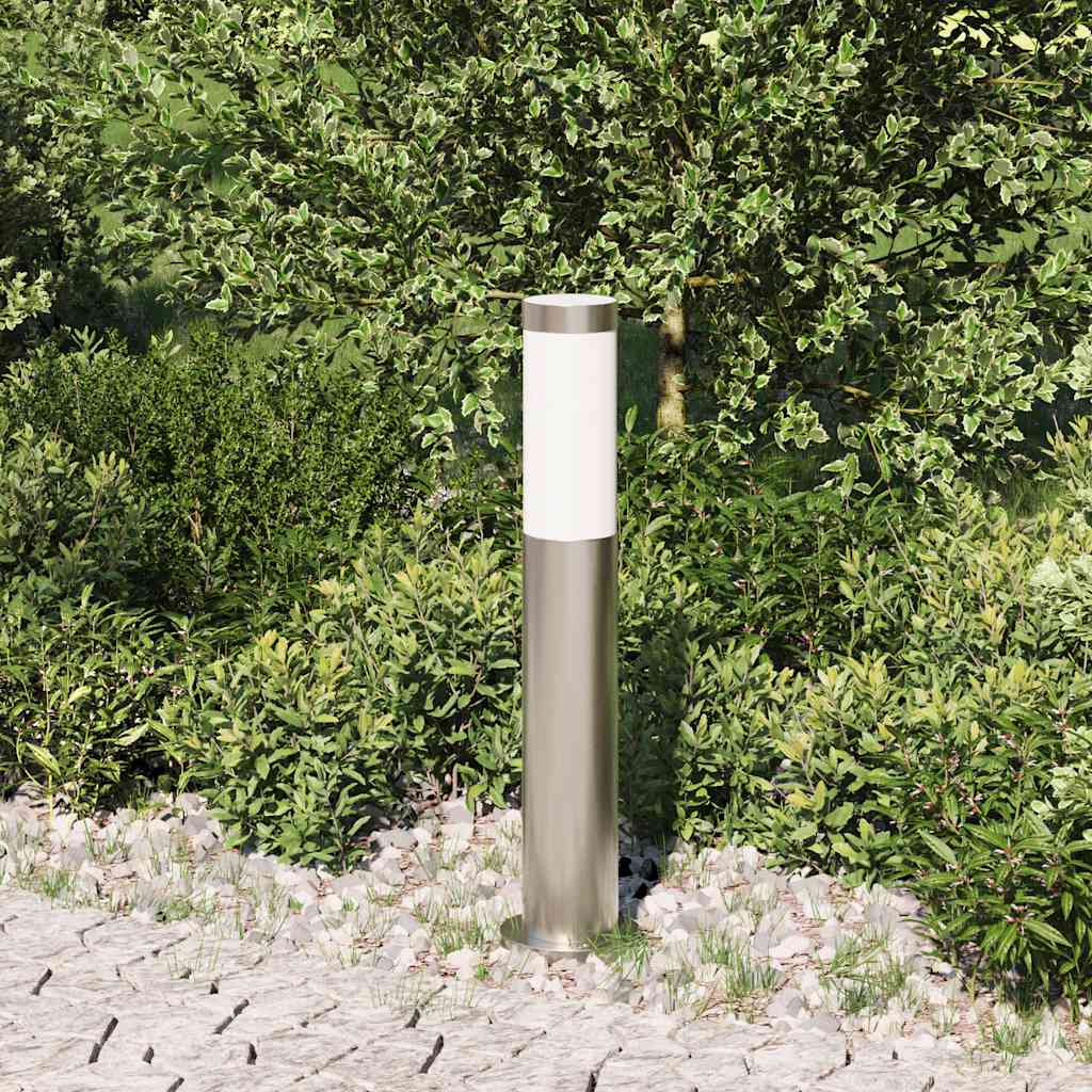 VidaXL borne d'éclairage 50 cm acier inoxydable IP44