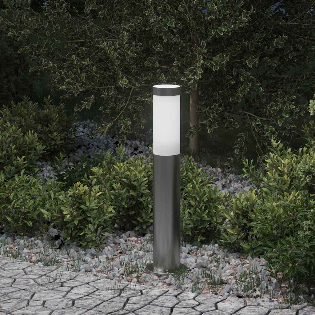 VidaXL borne d'éclairage 50 cm acier inoxydable IP44
