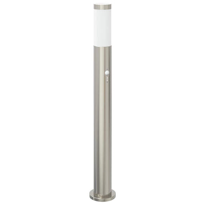 Vidaxx borne d'éclairage avec capteur 80 cm inox IP44