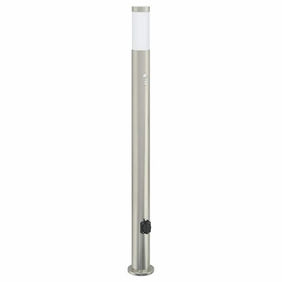Borne d'éclairage Vidaxx avec capteur et douille 110 cm inox IP44
