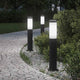 Vidaxx borne lumineuse 3 pièces 50 cm acier inoxydable IP44