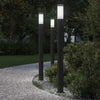 Vidaxx borne lumineuse 3 pièces 110 cm acier inoxydable IP44