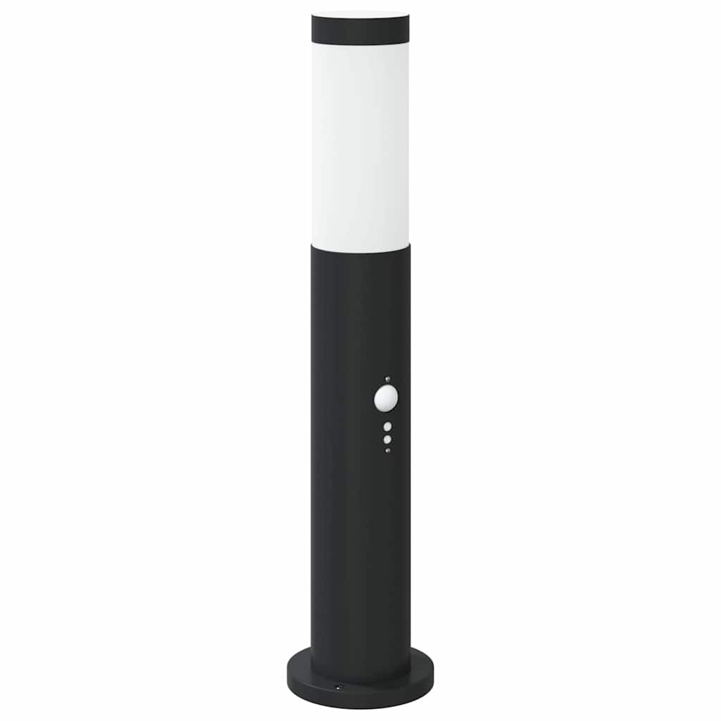 Vidaxx borne d'éclairage avec capteur 50 cm inox IP44