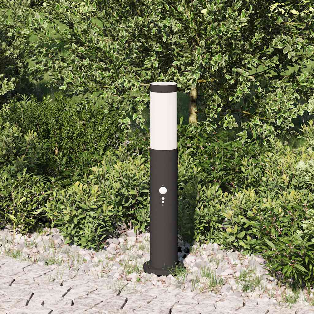 Vidaxx borne d'éclairage avec capteur 50 cm inox IP44
