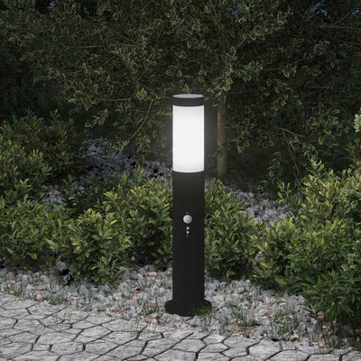 Vidaxx borne d'éclairage avec capteur 50 cm inox IP44