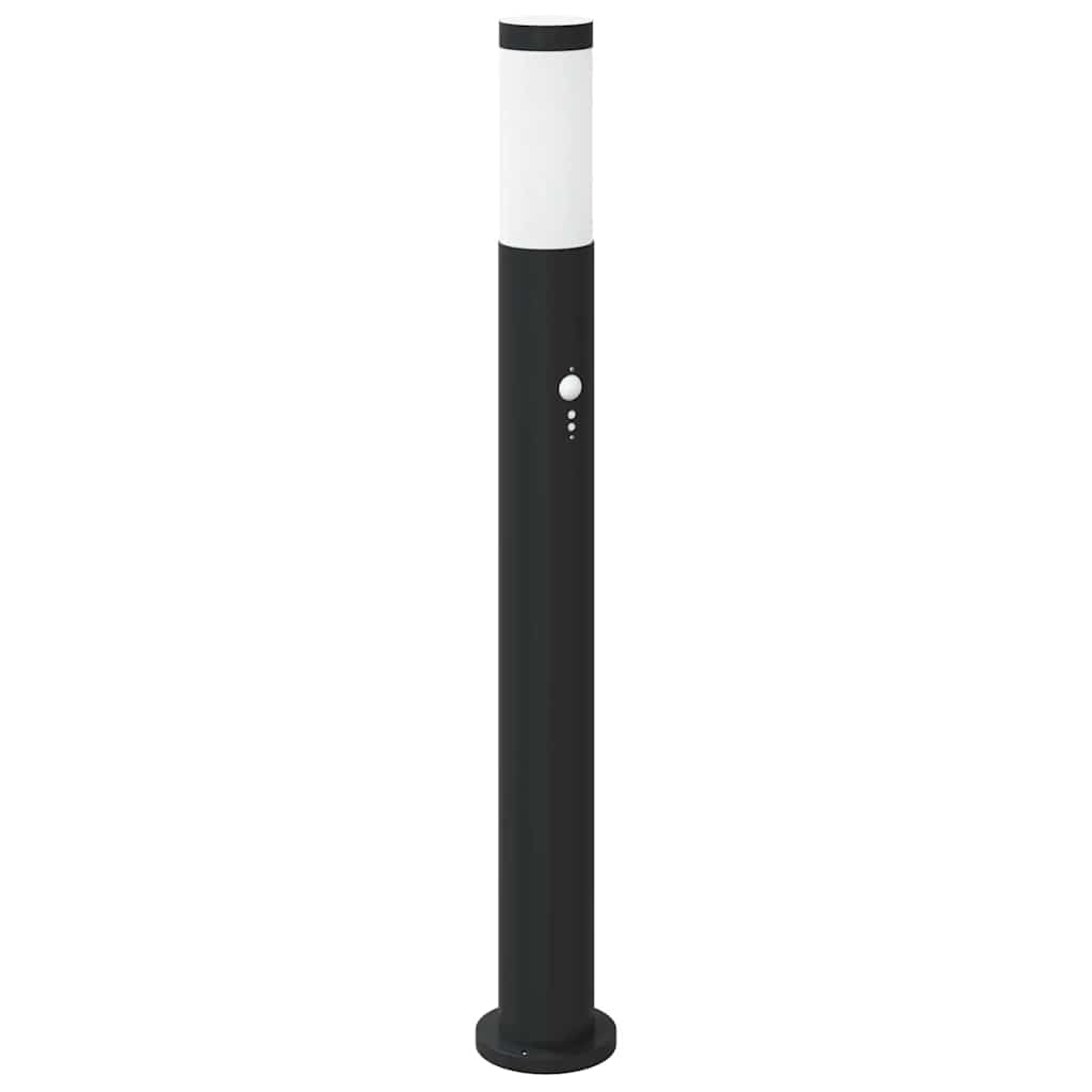 Vidaxx borne d'éclairage avec capteur 80 cm inox IP44