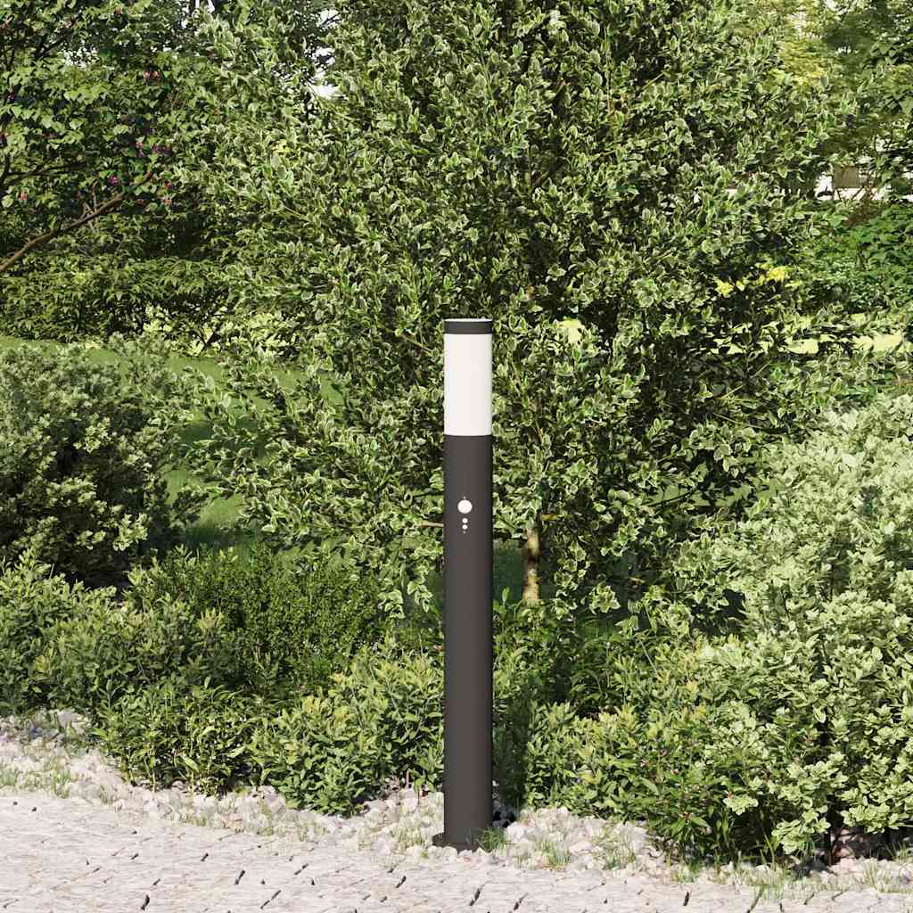 Vidaxx borne d'éclairage avec capteur 80 cm inox IP44