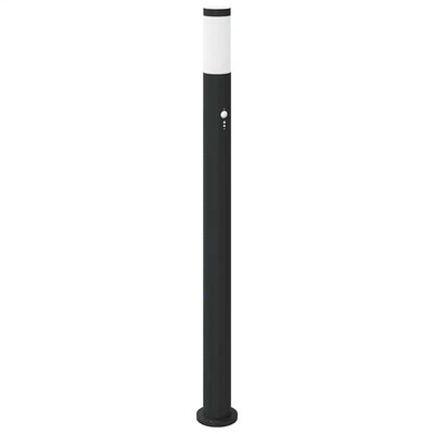 Vidaxx borne d'éclairage avec capteur 110 cm inox IP44