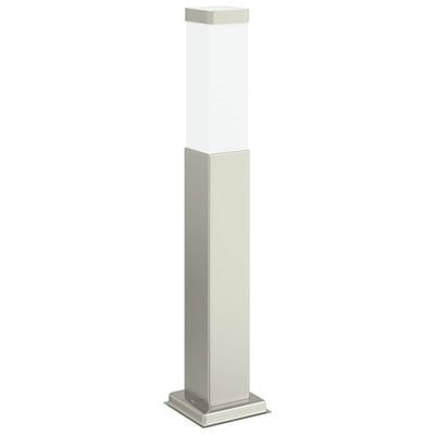 VidaXL borne d'éclairage 50 cm acier inoxydable IP44