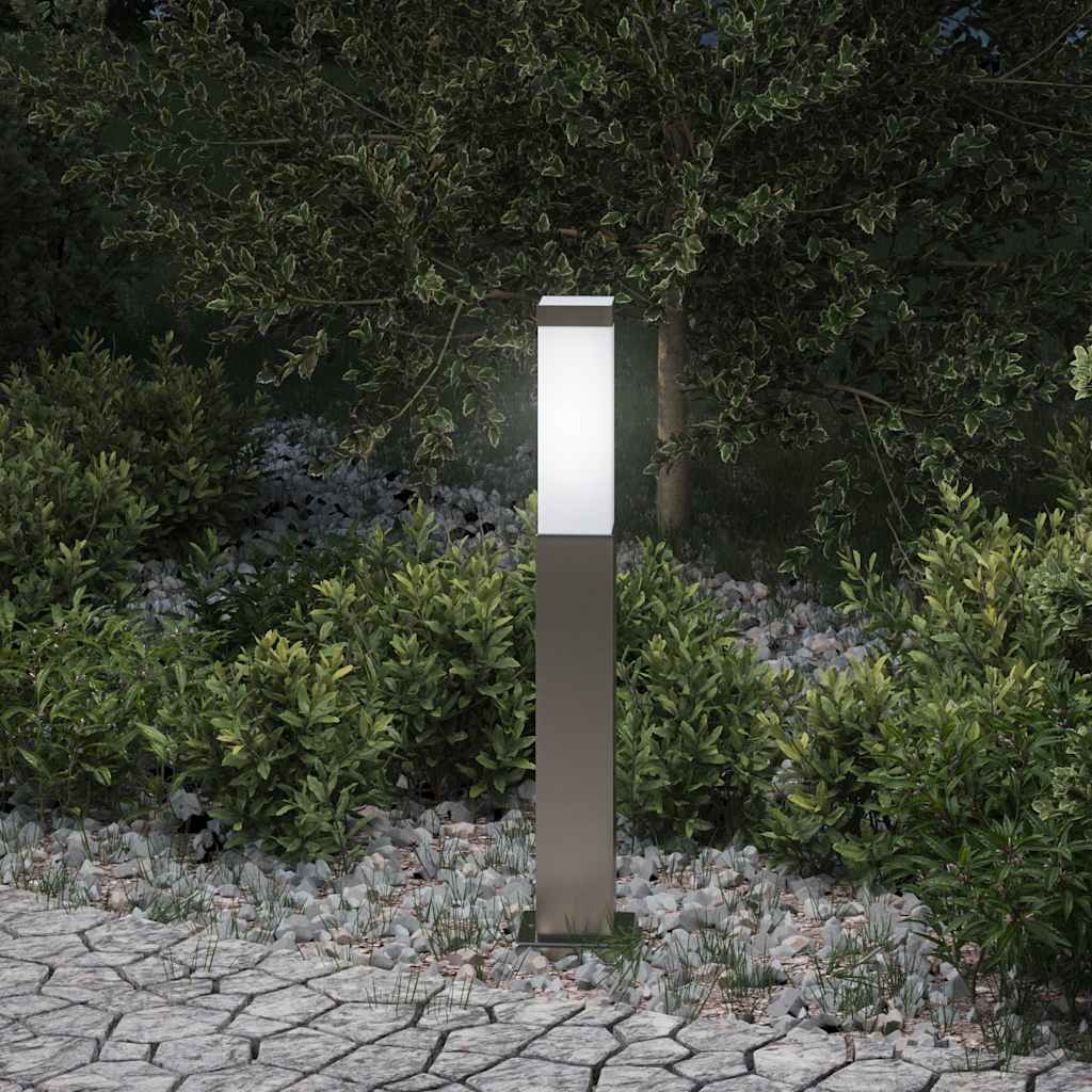 VidaXL borne d'éclairage 50 cm acier inoxydable IP44