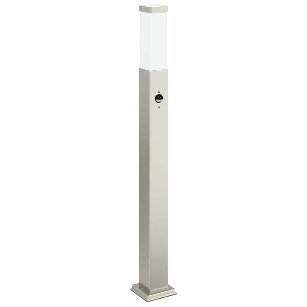 Vidaxx borne d'éclairage avec capteur 80 cm inox IP44