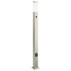 Borne d'éclairage Vidaxx avec capteur et douille 110 cm inox IP44