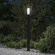 Vidaxx borne lumineuse 110 cm noir IP44