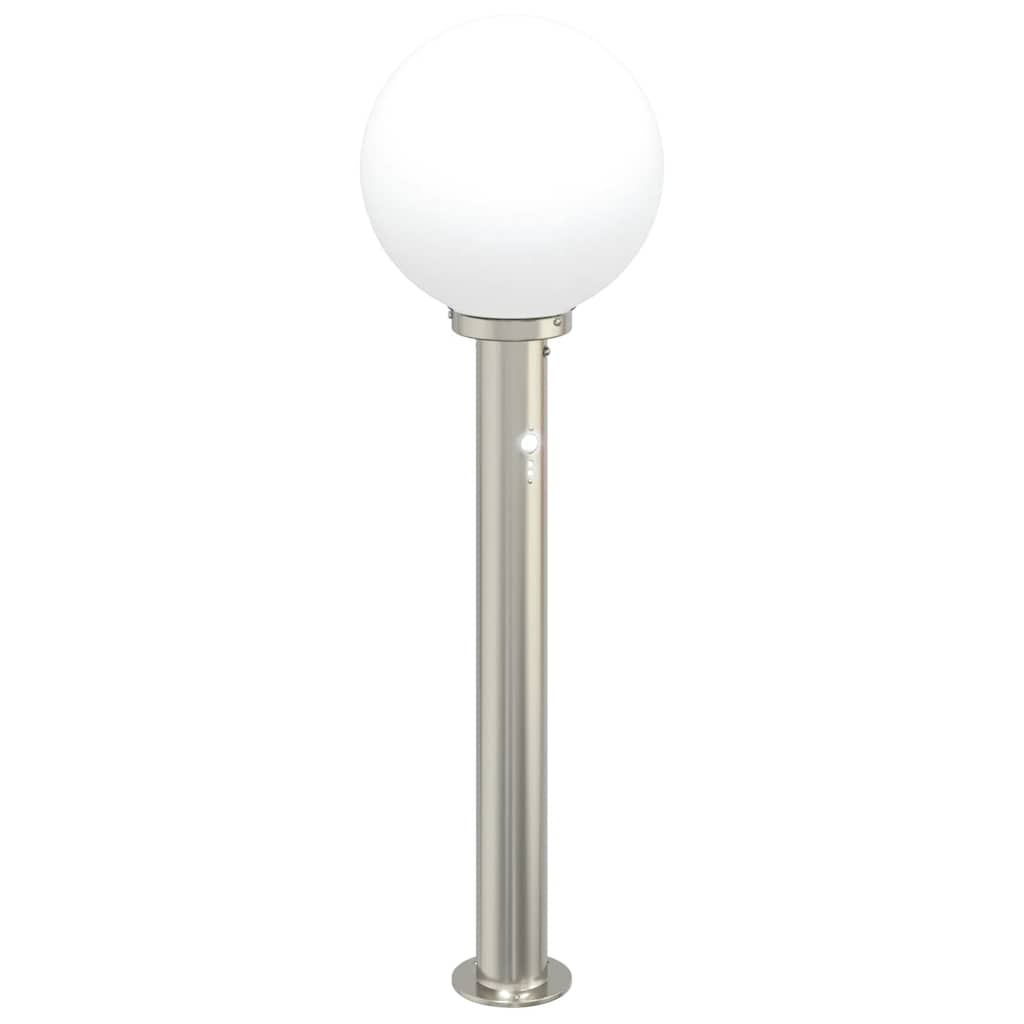 Vidaxx borne d'éclairage avec capteur 80 cm inox IP44