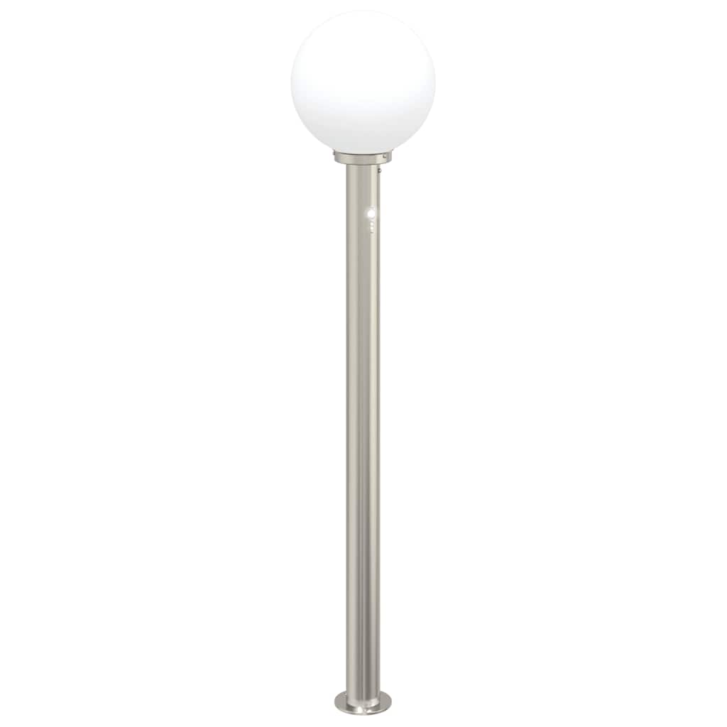 Vidaxx borne d'éclairage avec capteur 120 cm inox IP44